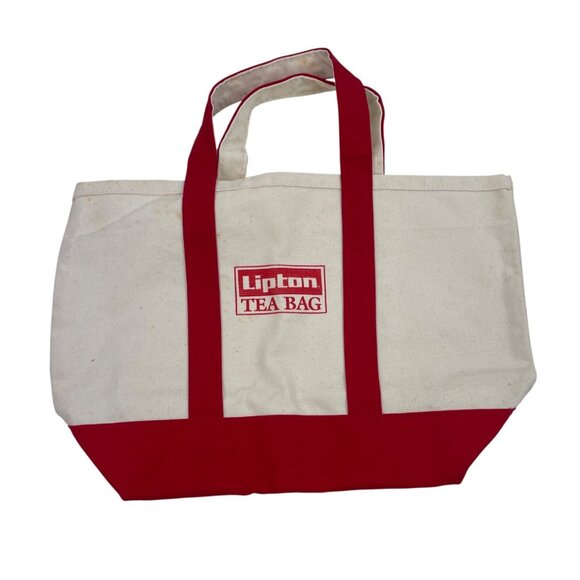 Lipton Handbags - Lipton Tea Canvas Tote Bag